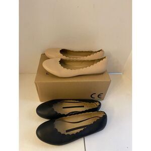ND New Directions shoes 8.5 Dakota flats 2 pairs